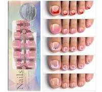 120 uñas de gel francesas en uñas postizas 3 en 1, sistema suave 3 en 1, no necesita imprimación, punta súper ajustada para arte DIY