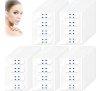 120 unidades de cinta adhesiva para levantamiento de rostros, cinta adhesiva facial para lifting, cinta adhesiva invisible para estiramiento facial, cinta adhesiva de elevación facial invisible, cinta