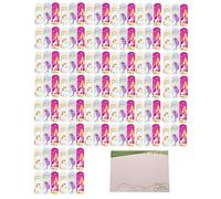 120 unidades de figo profesional para niños + bloc de notas varivendo (120 unicornios).