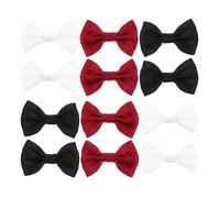 120 Unidades Mini de Poliéster de 4cm para Manualidades y Decoración | Apliques Finos para Disfraces, Adornos Navideños, Cake Pops y Sellos de Sobres, Bridas Incluidas