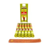 120 varitas de Incienso de San pancracio (Pancras of Rome) Dios Jesús cristiandad Iglesia Cristiano varitas de Incienso de Joss 120 Varillas Incienso Fragancia casera de Joss Sticks con cenicero