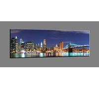 120 x 40 cm Cuadro en Lienzo Nueva York 5736-SCT - Imagen/Impresion/Pintura Listo para Colgar