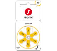 60 pilas para audífonos Siemens Signia 1,45V 100mAh 10 P10MF PR70