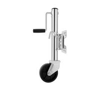 1200 LB - Rueda de apoyo para remolques, ruedas estabilizadoras para remolques de hasta 540 kg, rueda de apoyo para carga pesada, rueda de apoyo para automóviles con llanta de metal, rueda de apoyo