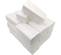 12000 Toallas Papel Secamanos Plegadas Zig Zag - Toalla Papel Secamanos Desechables Laminadas Doble Capa - Papel Suave y Absorbente - 20x20cm para Dispensadores