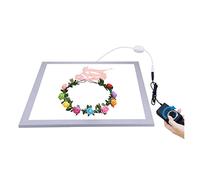 1200LM 15/15in/38x38 Cm LED fotografía sin Sombras Panel de lámpara de luz Inferior Regulable for 40cm Photo Studio Shoot Tent Box(1)