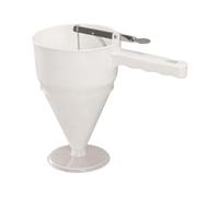 1200ml Muffin Batter Dispenser - Professional Funnel-Style Cake Dispenser With Base | Lightweight & Easy-to-Use For Perfect Cupcakes, Pancakes, And Various Baked Goods