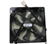 12025 PWM Cooling Fan, DC12V 0.37A 4-Wire Speed Control Industrial Cabinet Axial Fan