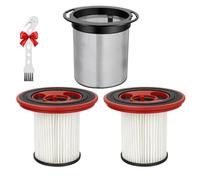 12040193 Filtro Compatible Bosch Unlimited Serie 7 aspiradoras BKS711XXL, BBS711W, BBS712A, BCS711GB, BKS711MALL Filtros HEPA lavables con prefiltro de acero inoxidable