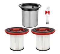 12040193 Filtro de repuesto para aspiradora inalámbrica Bosch Unlimited Series 7 BKS711XXL BBS711W BBS712A BCS711GB BKS711MALL, filtro HEPA lavable de acero inoxidable