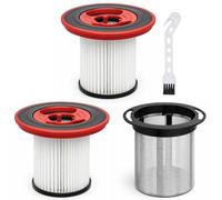 12040193 - Filtro de repuesto para Bosch Unlimited Serie 7 inalámbrico BKS711XXL BBS711W BBS712A BCS711GB BKS711MALL, 2 filtros HEPA + 1 prefiltro de acero inoxidable