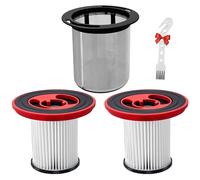 12040193 Filtro para Bosch Unlimited Serie 7 aspiradoras BKS711XXL, BBS711W, BBS712A, BCS711GB, BKS711MALL Filtros HEPA lavables con prefiltro de acero inoxidable