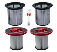 12040193 Filtros de repuesto para aspiradoras inalámbricas Bosch Unlimited Series 7 BKS711XXL, BBS711W, BBS712A, BCS711GB, BKS711MALL, 2 filtros HEPA, 2 prefiltros de acero inoxidable, 1 cepillo de