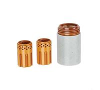 120925 anillo de remolino y 120928 piezas consumibles de tapa de retención para cortadores de plasma PMX 1000 1250 1650 RT60 RT80 adecuados para uso industrial