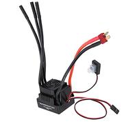 120A Brushless Waterproof ESC, Electronic Speed Controller for 1/8 1/10 RC Car, 2-4S LiPo Compatible with Sensorless Motors, Built - in 5.8V/3A SBEC and Cooling Fan for Off - Roa