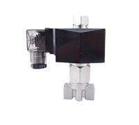 120Bar 150 N.O GSPG-06K 2 Way Water High Pressure Solenoid Valve 1/4" BSP 220V 24V 12V Orifice 6mm Normal Open SS304 Valve(AC110V)