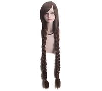 120cm 5v5 Arena Game Long Brown Ponytail Wig Cosplay Costume Synthetic Hair Halloween Costume Party Play Wigs For Women