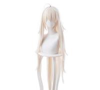 120Cm Fate Grand Order Cosplay Wig Alter Okita Souji Synthetic Blonde Beige Wig Long Anime Wigs + Wig Cap Fgo As The Picture