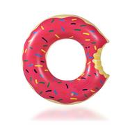 120cm Flotadores Hinchables Piscina para Adultos,Rosa Súper Grande Donut Caucho de Juguetes Flotador para Piscina,Juegos de Agua Círculo de Natación Hombres y Mujeres para Playa Fiesta de Verano