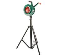 120Db Hand Siren,Air Raid Hand Crank Siren,With Rail Stand Base,Height Adjustable,Rain And Dust Prevention,For Home/Shed/Garage/Van, HUANGHAIQIU