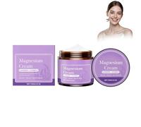 120g Crema De Magnesio, Bálsamo Relajante Con Lavanda Y Magnesio, Calma La Piel, Alivia La Tensión Muscular,Aplicable En Brazos Y Piernas, Natural Suaviza La Piel Mientras Relaja La Mente