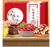 120g Té De Jengibre Y Azúcar Moreno En Bolsitas Tee De Flores Para Mujeres Tea De Hierbas Chino Hongtangjiangsicha Natural Mejora El Estómago Té Cálido Y Nutritivo Aroma Aromático