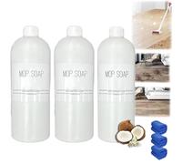 120ml Mop Soap Brazilian Wave, Brazilian Waves MopSoap, Highly Scented Mop Soap, Scent Liquid Multipurpose Cleaners, Wood Cleaner for Mopping, Multisurface Bathroom & Kitchen Cleaner Supplies (3)