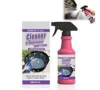 120ML Schnell Wirkendes Hochwirksames Grillreinigungsspray, BBQ Grillreiniger Entfetter, Backofenreiniger Hochwirksamer Entfetter Für Außengrills, Ölflecken Entfettet Küche Grillreinigerspray