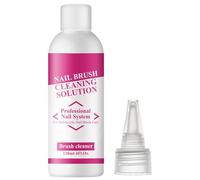 120ml Slip Solution Nail Extension Liquid, Anti Stick Manicure Brush