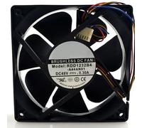 120mm fan,RDD1232B4 12032 DC48V fan,0.30A 12CM 4-Wire PWM Temperature Controlled Ball Bearing Cooling Fan