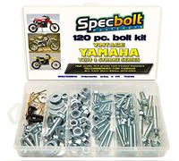 120pc Specbolt Yamaha Vintage YZ it perno Kit 125 175 200 250 400 425 465 490 500 mantenimiento restauración YZ125 IT175 it200 YZ250 IT250 MX360 YZ400 it400 it425 yz465 it465 YZ490 it490 WR500 MX DT GT WR