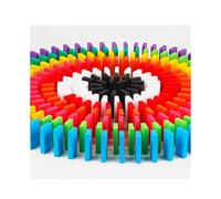 120PCS Domino Building Blocks Colorful Smooth Racing Card Game Toy Children