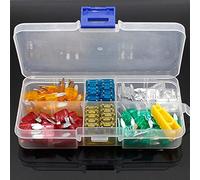 120pcs mini automotriz bota camioneta cucharada de fusibles 5a 10a 15a 20a 25a 30a