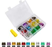 120pcs Mini Blade Fuses Auto Automotive Car Boat Truck Fuse Box Surtment 2a 3a 5a 7. 10a 15a 25a 35a