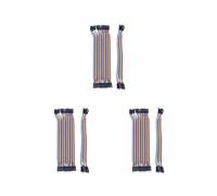 120Pzs 20Cm 2.54Mm Macho una Macho Cable Alambre Jumper de Placa de Pruebas para