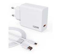 120W Cargador USB C para Xiaomi 17t 17 15 14 14t 13 12 Poco F8 Ultra F7 X8