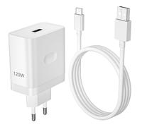 120W Cargador USB y 8A SUPERVOOC Tipo C Cable 1M para realme GT 6T 7 Pro GT Neo 3T, ACANDYA Cargador Movil Carga Rapida para Find X7 X5 5G Reno11 10 Pro+, para OnePlus 13 Nord 4, Adaptador Cargador