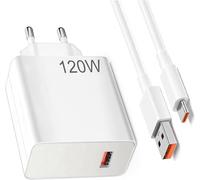 120W USB Cargador Compatible con Xiaomi 15 14T 13T 12T 11T Pro/Ultra