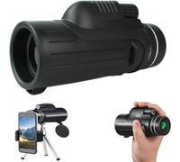 120X100 Telescopio Terrestre Monoculares De Largo Alcance Telescopio Monocular con Soporte para Teléfono Inteligente para Observación De Aves