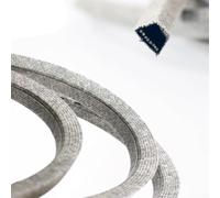 121-5765 - Correa de transmisión para cortacésped Toro & Exmark ECKA30 Commercial Walk-Behind de 30 pulgadas, reforzada con aramida, 1/2 x 30 pulgadas, compatible con los modelos 20