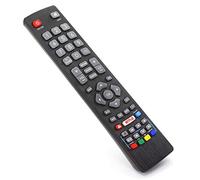 121AV - Replacement Mando a distancia compatible con Blaupunkt Smart TV with Netflix, Youtube and 3D Buttons