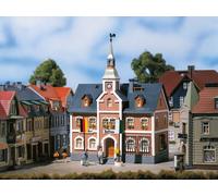 12241 Auhagen Ho Edificio Típico Con Ayuntamiento Kit de Montaje Escala 1:87