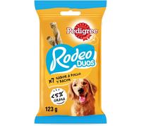 123 g Pedigree Rodeo Duos Snack Pollo y Bacon para Perros