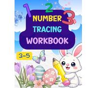 123 Number Tracing Workbook: Learn to Write Numbers 1-50 | Counting and Number Tracing Practice for Preschool and Kindergarten Kids Ages 3-5 | Holiday Edition (Workbook for child)