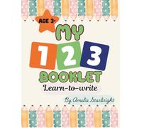 123 Tracing Book: Learn-to-Write Workbook: Practice for Kids with Pencil Control, Line Tracing and Numbers
