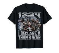 1234 I Declare A Thumb War Camiseta