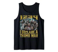 1234 I Declare A Thumb War Camiseta sin Mangas