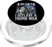 1234 I Declare A Thumb War PopSockets PopGrip para MagSafe