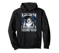 1234 I Declare A Thumb War Sudadera con Capucha