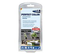 123repair Perfect-Color Acondicionador de Plástico para Muebles de Jardín de Poliratán, Camping, Con Esponja, Refrescante, Colores, Gris/Antracita, Juego de 2 Piezas